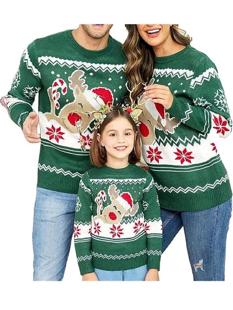 matching ugly christmas sweaters|family christmas sweaters matching sets.